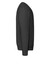 Fruit of the Loom Premium Drop Shoulder Sweatshirt | Black thumbnail 6