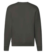 Fruit of the Loom Premium Drop Shoulder Sweatshirt | Charcoal thumbnail 2