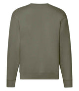 Fruit of the Loom Premium Drop Shoulder Sweatshirt | Classic Olive thumbnail 2