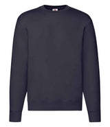 Fruit of the Loom Premium Drop Shoulder Sweatshirt | Deep Navy thumbnail 4
