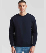 Fruit of the Loom Premium Drop Shoulder Sweatshirt | Deep Navy thumbnail 1