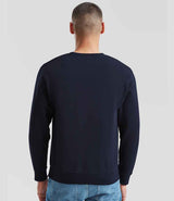 Fruit of the Loom Premium Drop Shoulder Sweatshirt | Deep Navy thumbnail 2