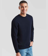 Fruit of the Loom Premium Drop Shoulder Sweatshirt | Deep Navy thumbnail 3