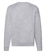Fruit of the Loom Premium Drop Shoulder Sweatshirt | Heather Grey thumbnail 5