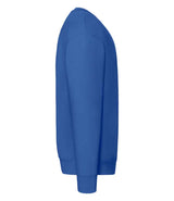 Fruit of the Loom Premium Drop Shoulder Sweatshirt | Royal Blue thumbnail 3