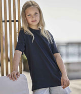 Tee Jays Kids Unlabeled T-Shirt | Navy thumbnail 1