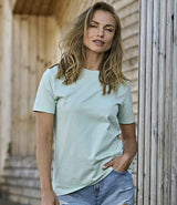 Tee Jays Unlabeled Luxury T-Shirt | Mint thumbnail 2