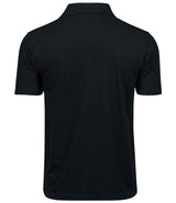 Tee Jays Power Organic Piqué Polo Shirt | Black thumbnail 2