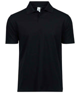 Tee Jays Power Organic Piqué Polo Shirt | Black thumbnail 1