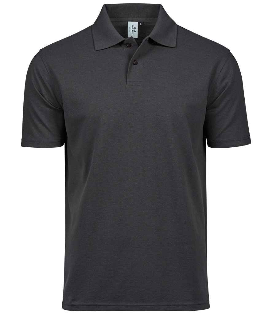 Tee Jays Power Organic Piqué Polo Shirt | Dark Grey