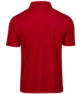 Tee Jays Power Organic Piqué Polo Shirt | Red thumbnail 2