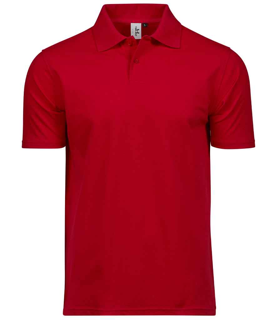 Tee Jays Power Organic Piqué Polo Shirt | Red