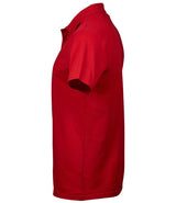 Tee Jays Power Organic Piqué Polo Shirt | Red thumbnail 3