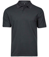 Tee Jays Heavy Cotton Piqué Polo Shirt | Dark Grey thumbnail 1
