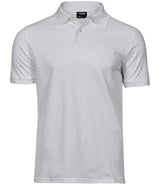 Tee Jays Heavy Cotton Piqué Polo Shirt | White thumbnail 1
