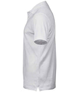 Tee Jays Heavy Cotton Piqué Polo Shirt | White thumbnail 3