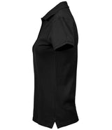 Tee Jays Ladies Heavy Cotton Piqué Polo Shirt | Black thumbnail 5
