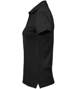 Tee Jays Ladies Heavy Cotton Piqué Polo Shirt | Black thumbnail 6