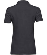 Tee Jays Ladies Heavy Cotton Piqué Polo Shirt | Dark Grey thumbnail 5