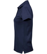 Tee Jays Ladies Heavy Cotton Piqué Polo Shirt | Navy thumbnail 6