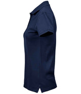 Tee Jays Ladies Heavy Cotton Piqué Polo Shirt | Navy thumbnail 5