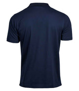 Tee Jays Luxury Stretch V Neck Polo Shirt | Navy thumbnail 2
