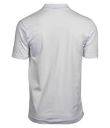 Tee Jays Luxury Stretch V Neck Polo Shirt | White thumbnail 2