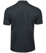 Tee Jays Luxury Stretch Piqué Polo Shirt | Dark Grey thumbnail 2