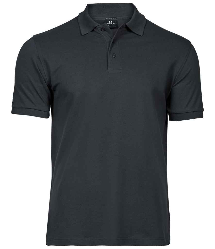 Tee Jays Luxury Stretch Piqué Polo Shirt | Dark Grey