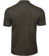 Tee Jays Luxury Stretch Piqué Polo Shirt | Dark Olive thumbnail 2
