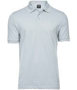 Tee Jays Luxury Stretch Piqué Polo Shirt | Ice Blue thumbnail 1