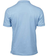 Tee Jays Luxury Stretch Piqué Polo Shirt | Light Blue thumbnail 2