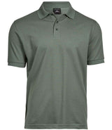 Tee Jays Luxury Stretch Piqué Polo Shirt | Leaf Green thumbnail 1