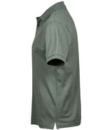 Tee Jays Luxury Stretch Piqué Polo Shirt | Leaf Green thumbnail 3