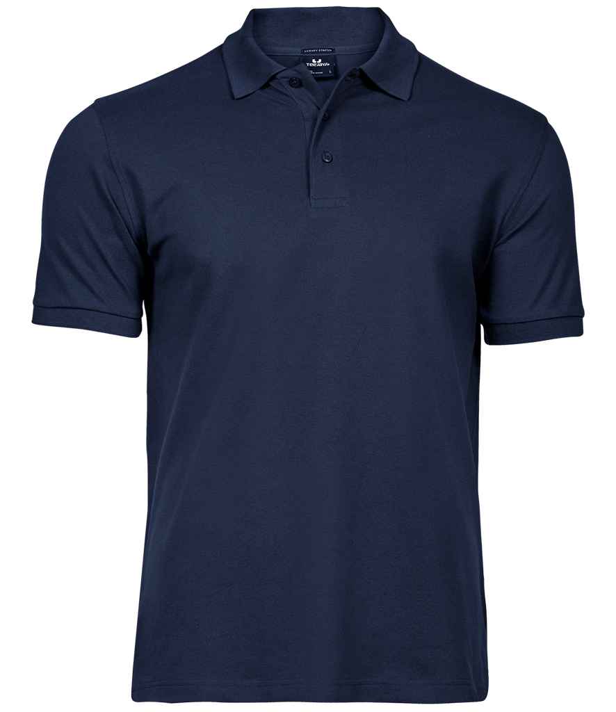 Tee Jays Luxury Stretch Piqué Polo Shirt | Navy
