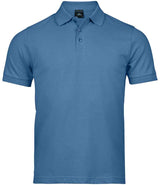Tee Jays Luxury Stretch Piqué Polo Shirt | Ocean Blue thumbnail 1