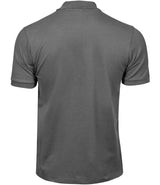 Tee Jays Luxury Stretch Piqué Polo Shirt | Powder Grey thumbnail 2