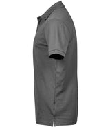 Tee Jays Luxury Stretch Piqué Polo Shirt | Powder Grey thumbnail 3