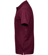 Tee Jays Luxury Stretch Piqué Polo Shirt | Wine thumbnail 3