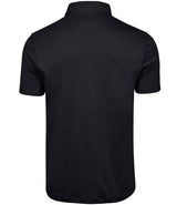 Tee Jays Pima Cotton Interlock Polo Shirt | Black thumbnail 2