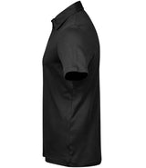 Tee Jays Pima Cotton Interlock Polo Shirt | Black thumbnail 3