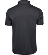 Tee Jays Pima Cotton Interlock Polo Shirt | Dark Grey thumbnail 2