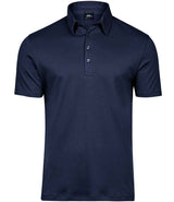 Tee Jays Pima Cotton Interlock Polo Shirt | Navy thumbnail 1