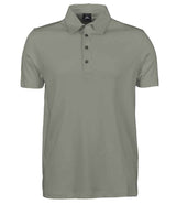 Tee Jays Pima Cotton Interlock Polo Shirt | Sage thumbnail 1