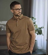 Tee Jays Pima Cotton Interlock Polo Shirt | Wood thumbnail 1