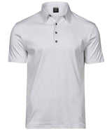 Tee Jays Pima Cotton Interlock Polo Shirt | White thumbnail 1