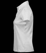 Tee Jays Ladies Pima Cotton Interlock Polo Shirt | Cement thumbnail 5