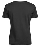 Tee Jays Ladies Pima Cotton T-Shirt | Black thumbnail 2