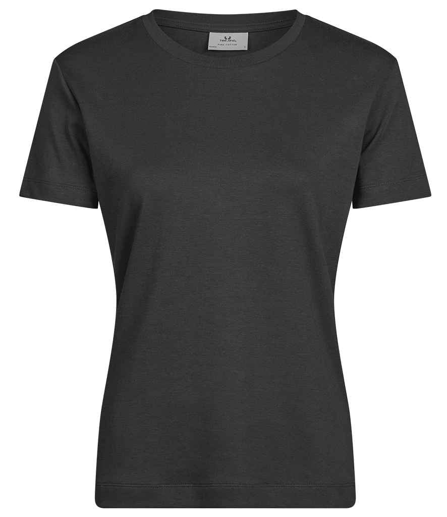 Tee Jays Ladies Pima Cotton T-Shirt | Black