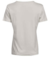 Tee Jays Ladies Pima Cotton T-Shirt | Cement thumbnail 2